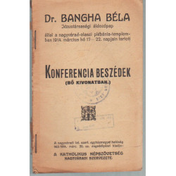 Konferencia beszédek