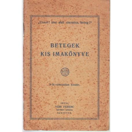 Betegek kis imakönyve
