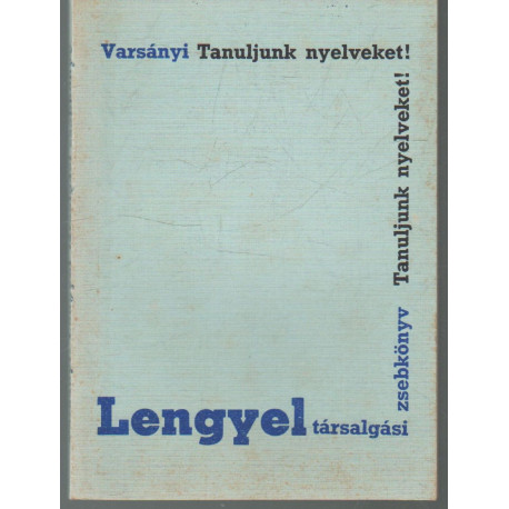 Lengyel társalgási zsebkönyv