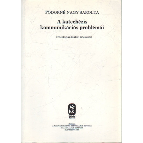 A katechézis kommunikációs problémái