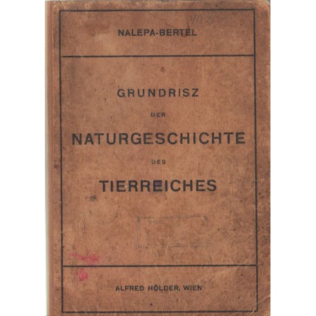 Grundrisz der Naturgeschichte des Tierreiches