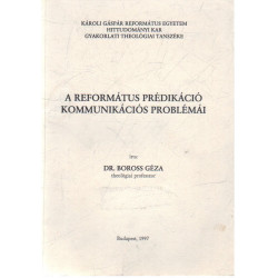 A református prédikáció kommunikációs problémái